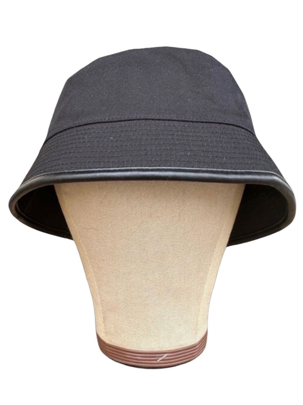 ARMANI EXCHANGE Black Fedora Hat Size S/M